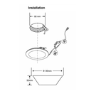 LED Down Light - 9 Watt