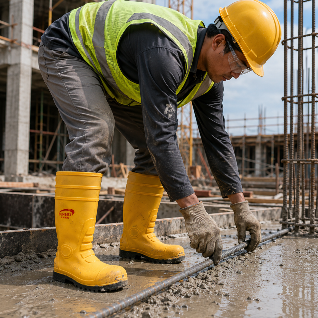 Rubber Safety Boots