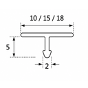 Decorative Trim T-Profile