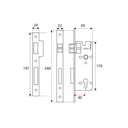 Swing Door Roller Lock