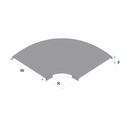 Cover Elbow 90º Tray
