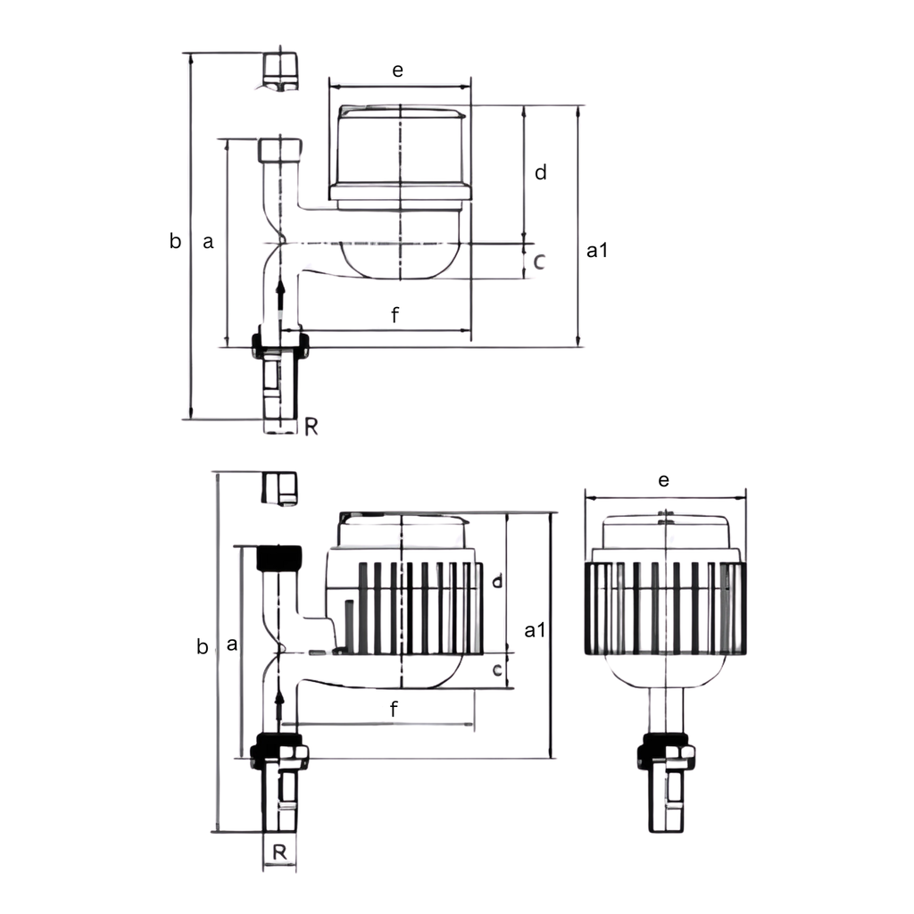 Water Meter - Vertical