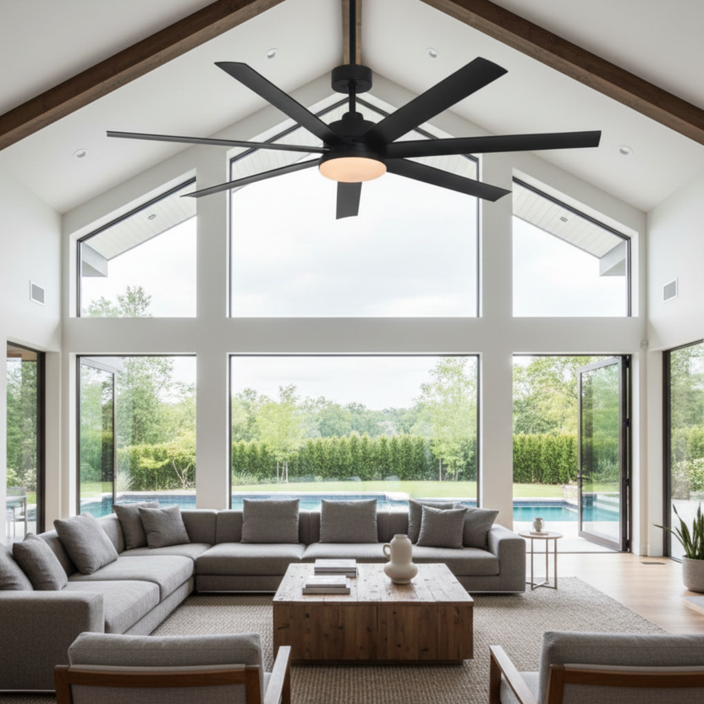 Ceiling Fan with Light - 56" Macro