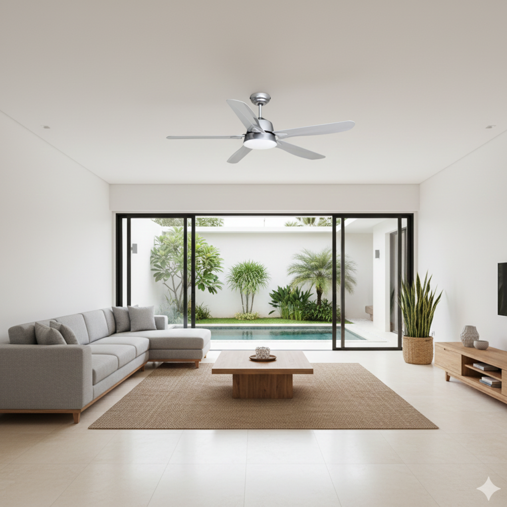 Ceiling Fan with Light - 56" Studio