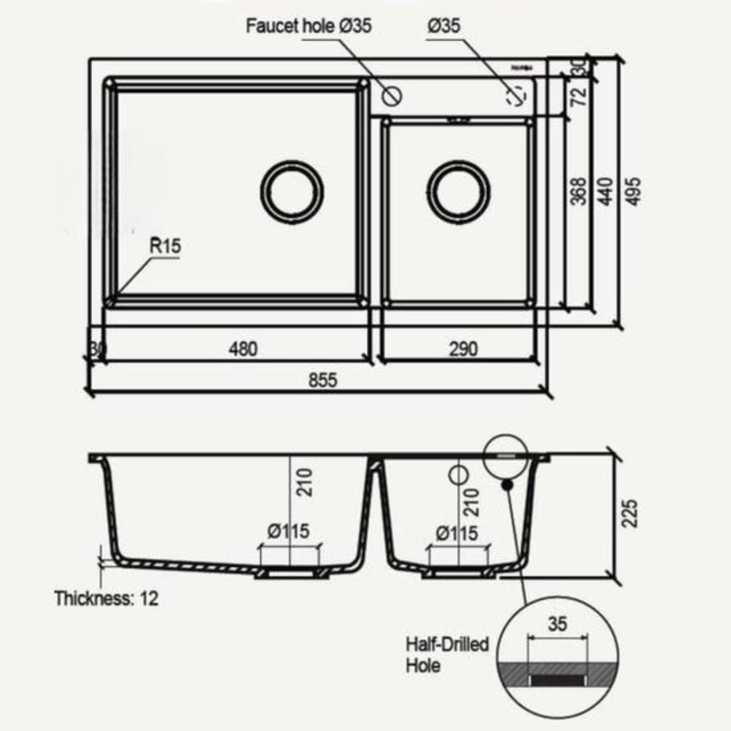 2 Bowl - Different Size