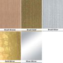 Exterior - Brush & Mirror Finish