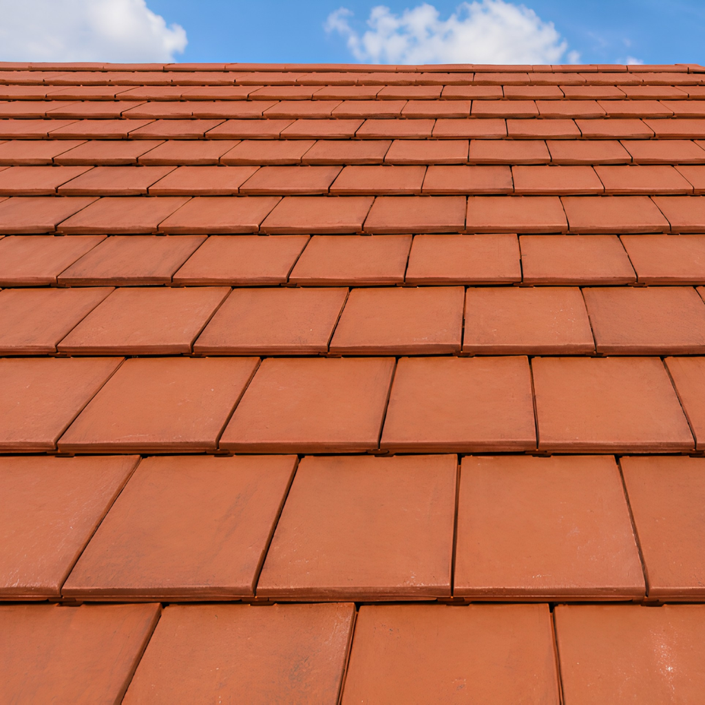 Clay Main Flat Tile - Large
