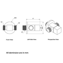 Stop Valve - 2 Outlet