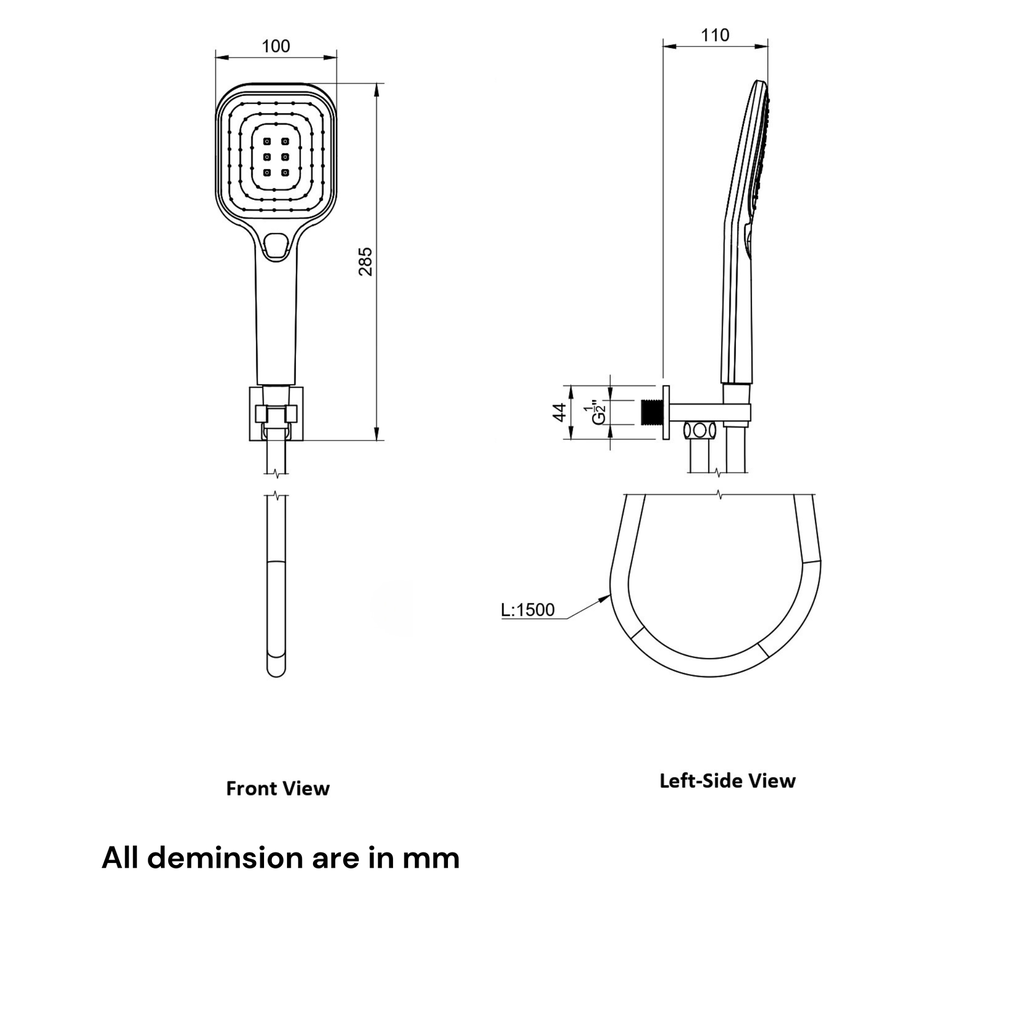 Hand Shower with Hanger