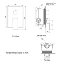 Shower Diverter 2 Way