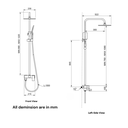 Bath and Shower Column