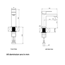 Basin Short Faucet