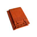 Clay Main Flat Tile - Large