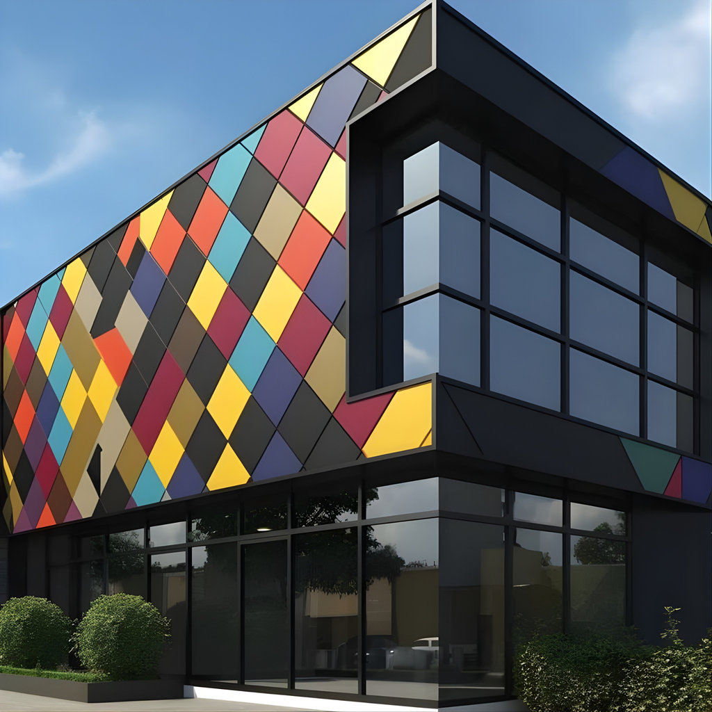 Exterior - Solid Colour Finish (Black)