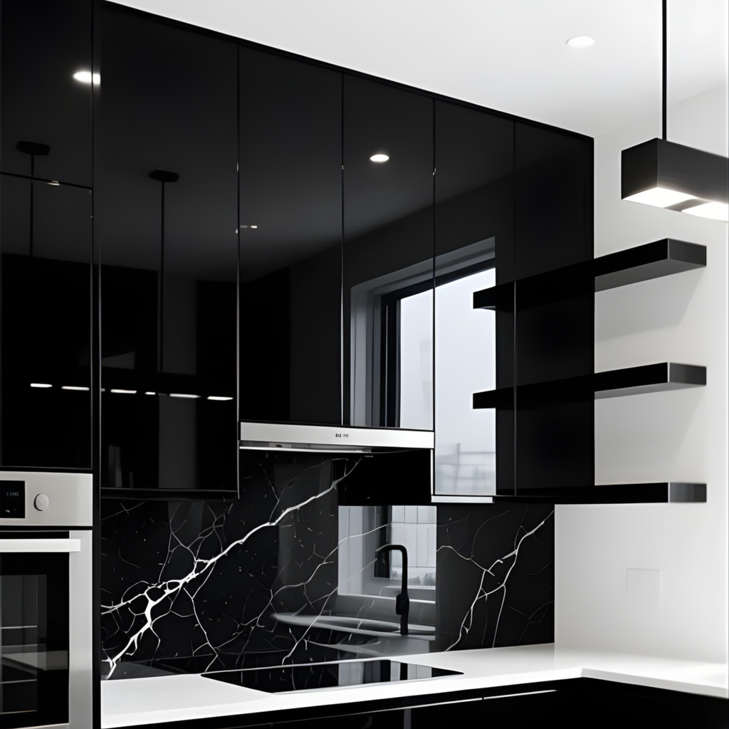 Interior - Glossy Finish (Black Glossy)