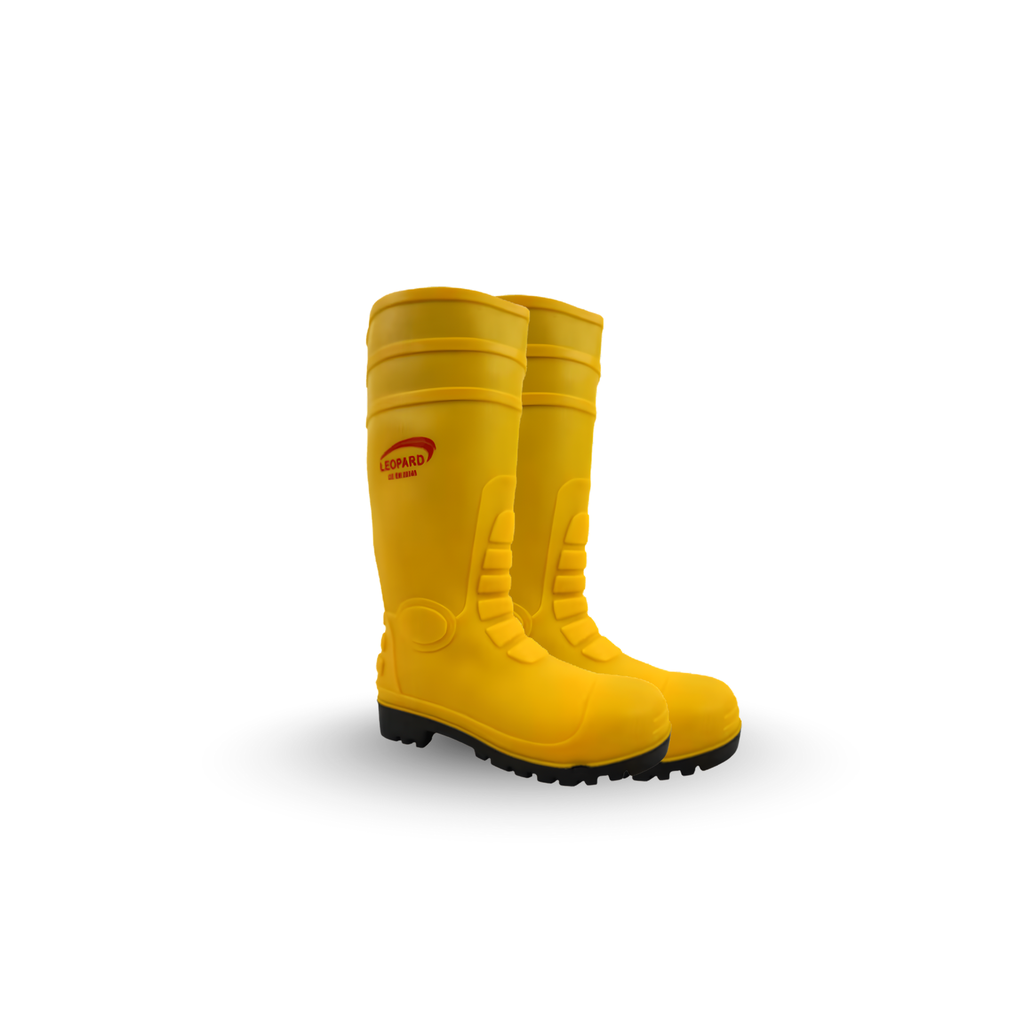 Rubber Safety Boots (Non Steel Cap, 40)