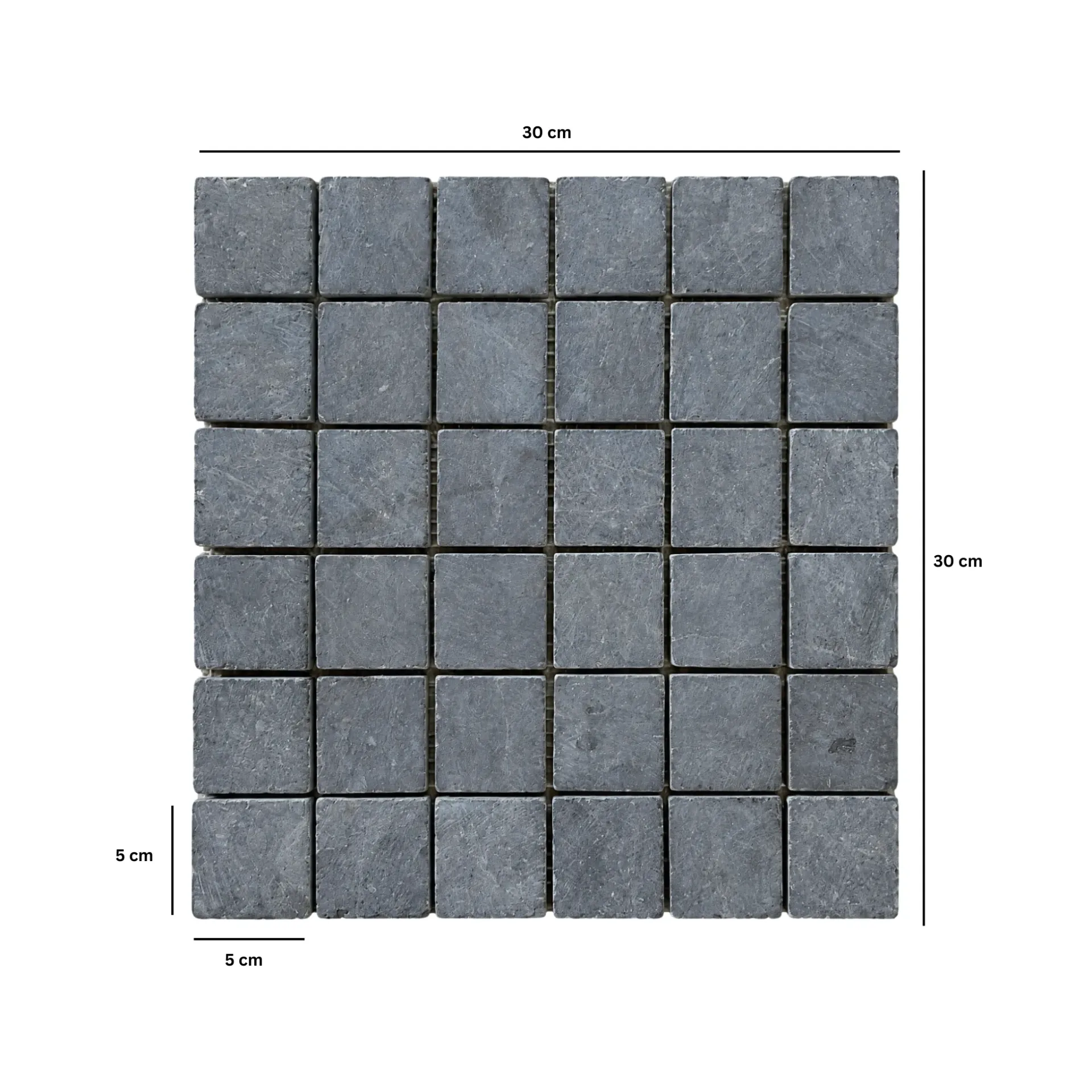 Square 5 x 5 cm
