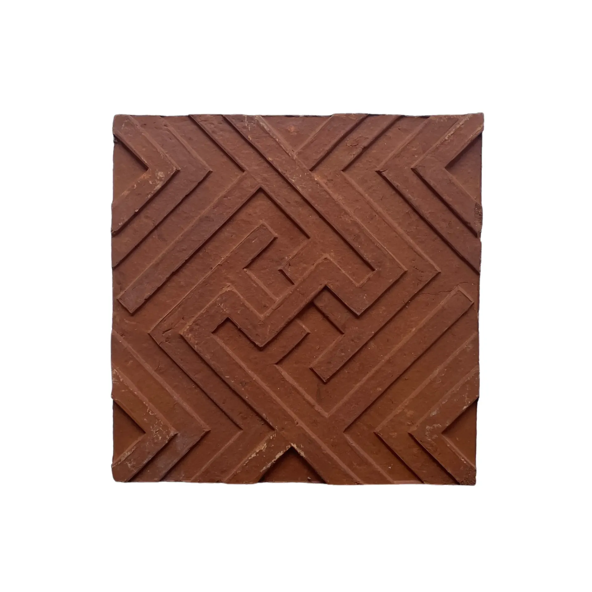 Patterned Clay Tiles