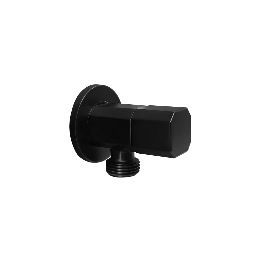 Stop Valve - 1 Outlet (Black)