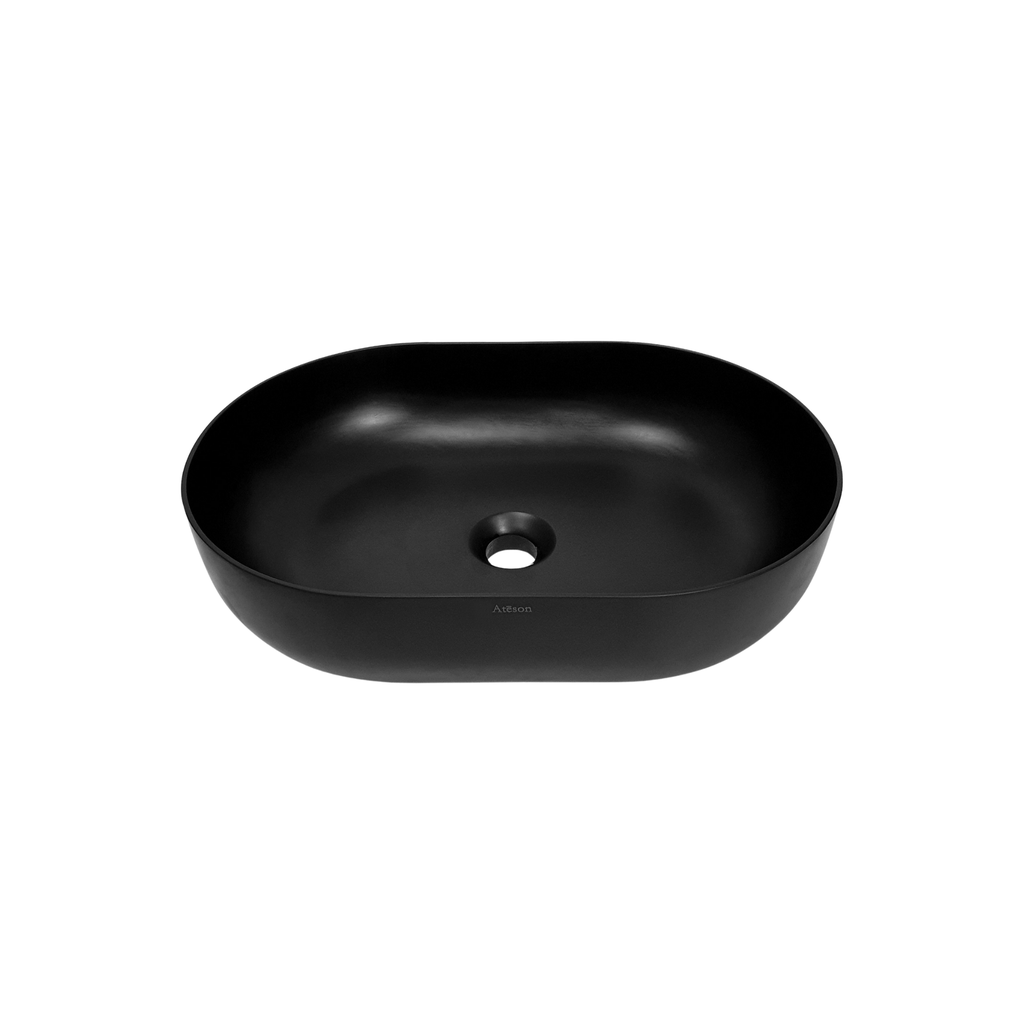 Hand Basin Oval (Black)