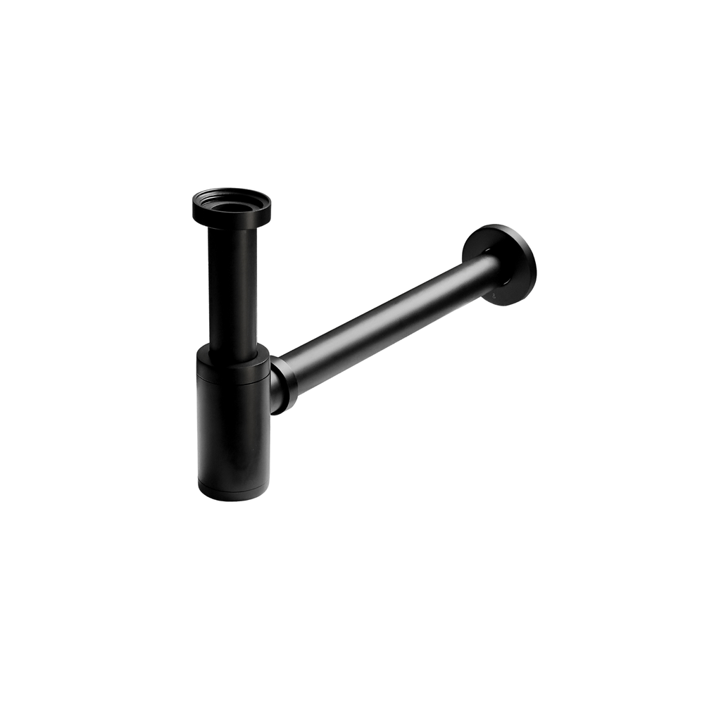 P-Trap (with No Pop-Up Plug) (Black)