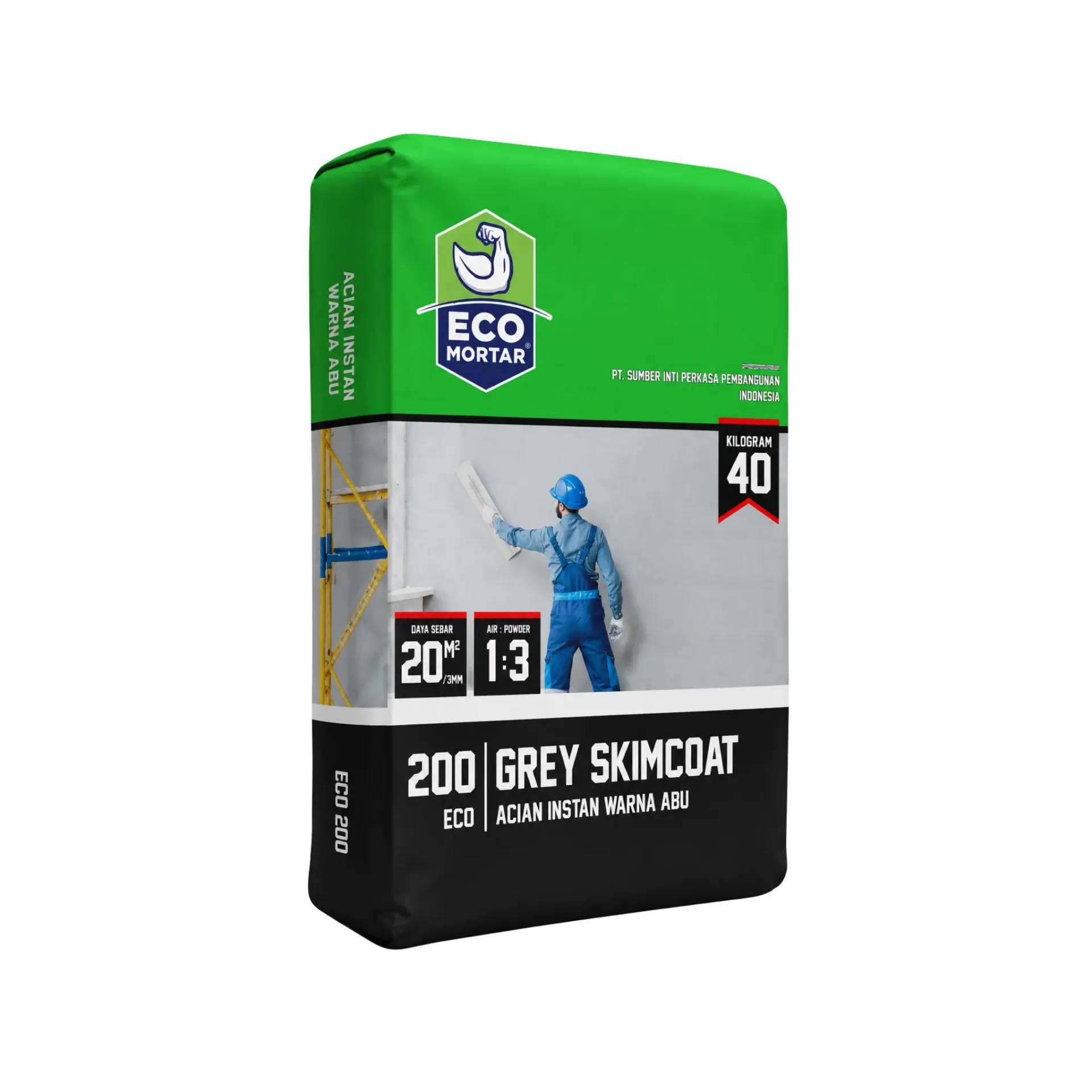 Eco Mortar Acian Grey